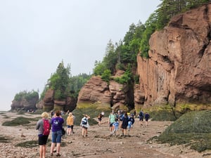 2023 NCF-Envirothon event Hopewell Rocks New Brunswick Canada